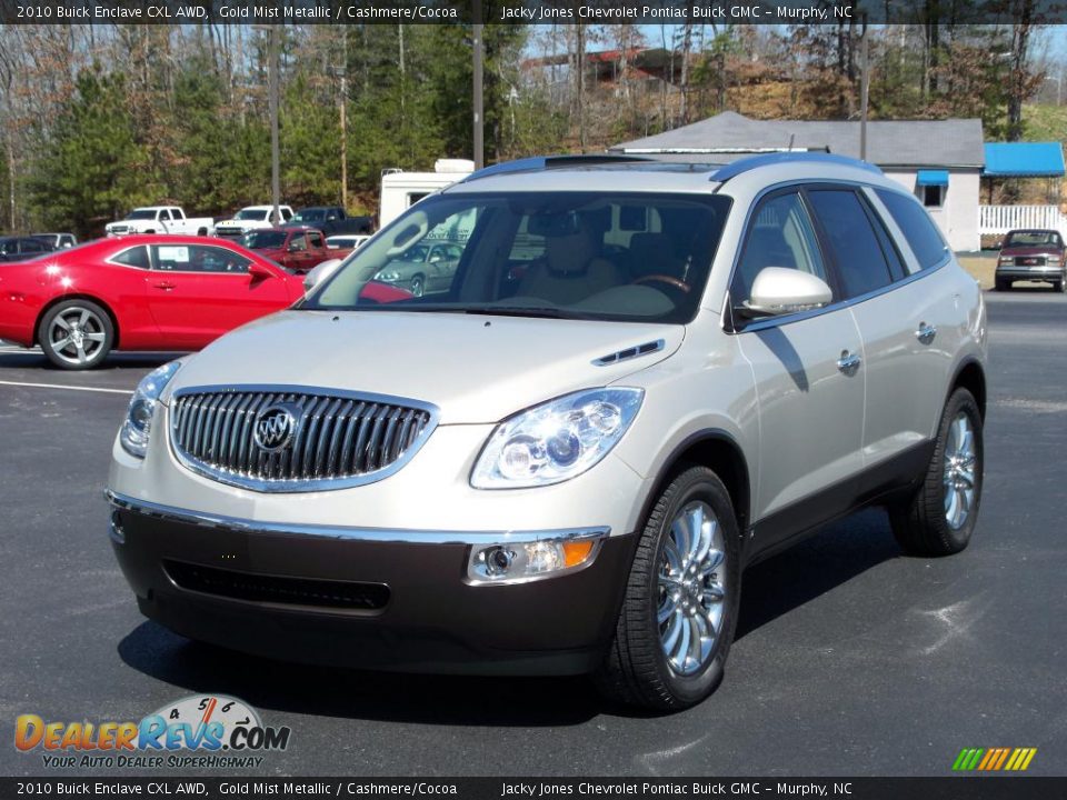 2010 Buick Enclave CXL AWD Gold Mist Metallic / Cashmere/Cocoa Photo #1