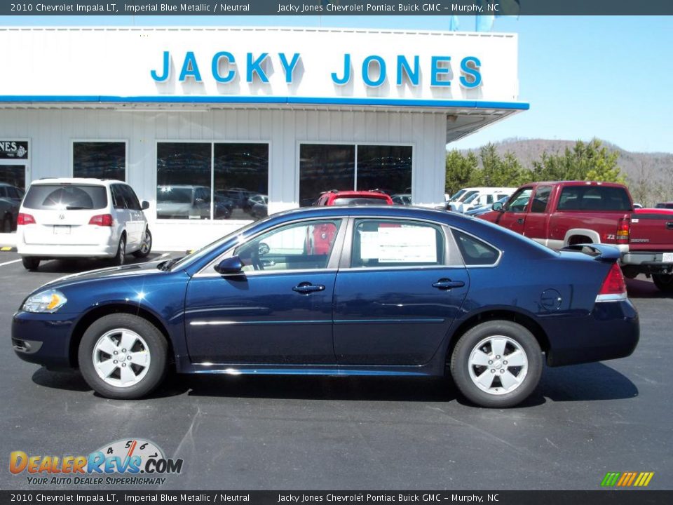 2010 Chevrolet Impala LT Imperial Blue Metallic / Neutral Photo #1