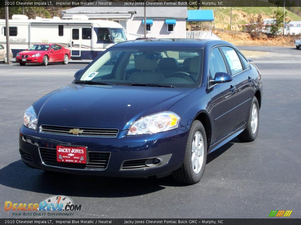 2010 Chevrolet Impala LT Imperial Blue Metallic / Neutral Photo #12