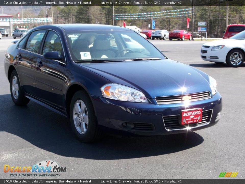 2010 Chevrolet Impala LT Imperial Blue Metallic / Neutral Photo #17