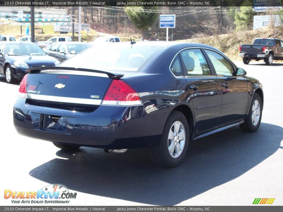 2010 Chevrolet Impala LT Imperial Blue Metallic / Neutral Photo #19