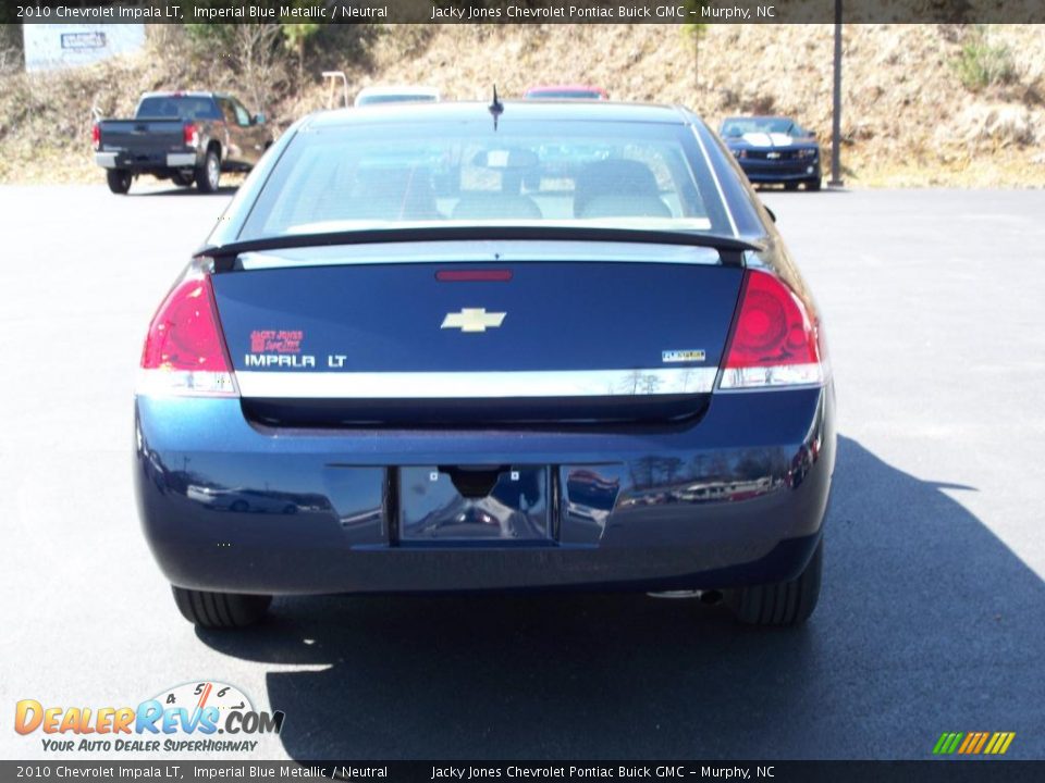 2010 Chevrolet Impala LT Imperial Blue Metallic / Neutral Photo #20