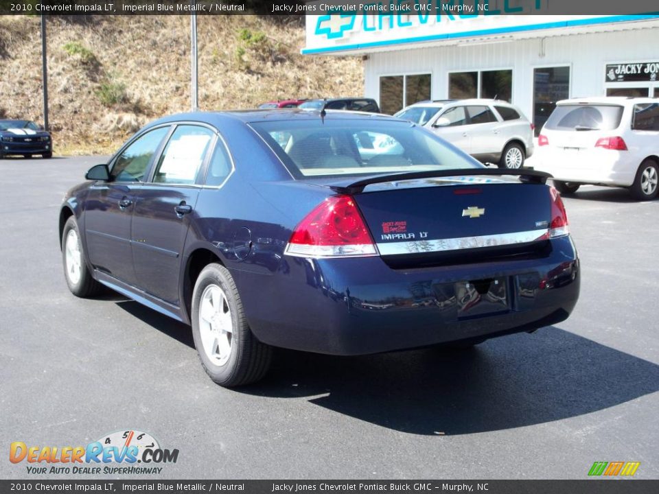 2010 Chevrolet Impala LT Imperial Blue Metallic / Neutral Photo #21