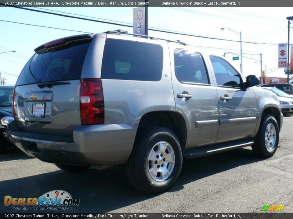 2007 Chevrolet Tahoe LT 4x4 Graystone Metallic / Dark Titanium/Light Titanium Photo #4