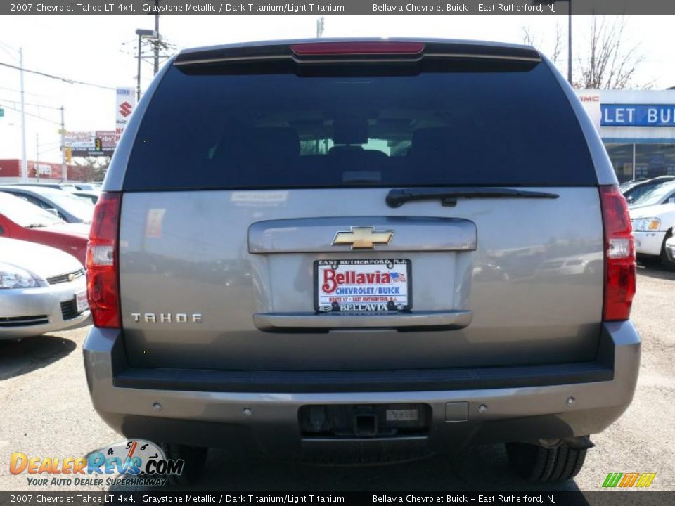 2007 Chevrolet Tahoe LT 4x4 Graystone Metallic / Dark Titanium/Light Titanium Photo #5