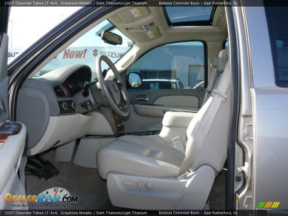 2007 Chevrolet Tahoe LT 4x4 Graystone Metallic / Dark Titanium/Light Titanium Photo #7