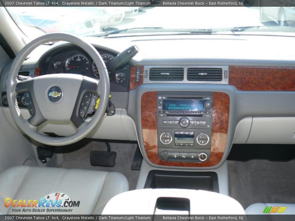 2007 Chevrolet Tahoe LT 4x4 Graystone Metallic / Dark Titanium/Light Titanium Photo #9