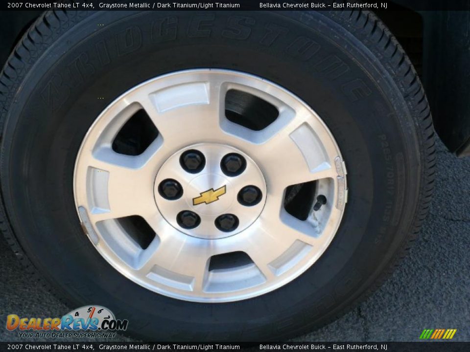 2007 Chevrolet Tahoe LT 4x4 Graystone Metallic / Dark Titanium/Light Titanium Photo #14