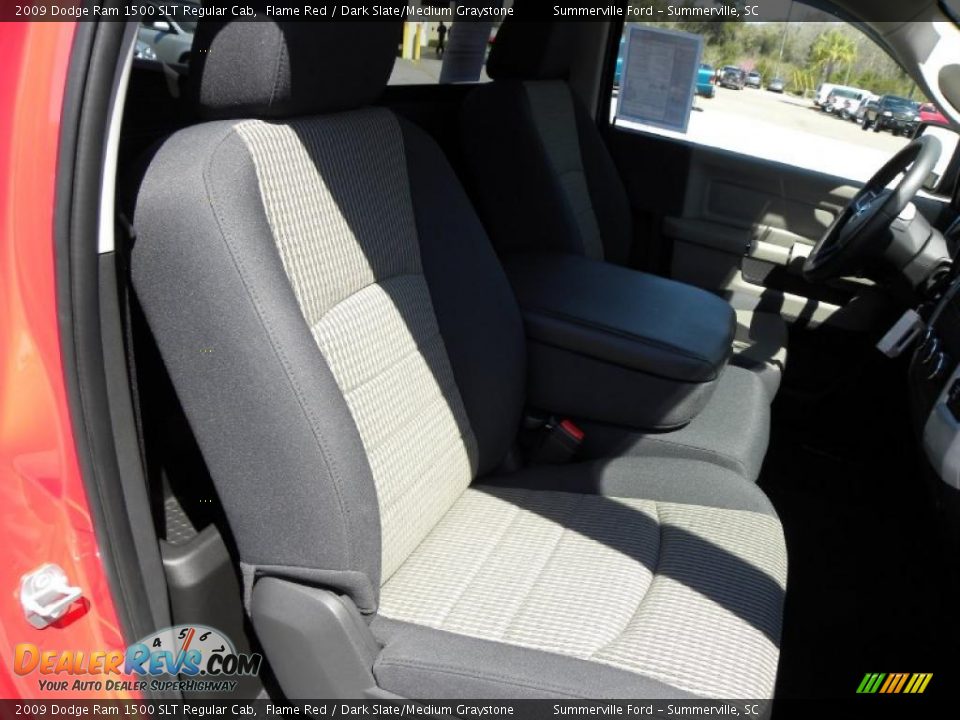 2009 Dodge Ram 1500 SLT Regular Cab Flame Red / Dark Slate/Medium Graystone Photo #7