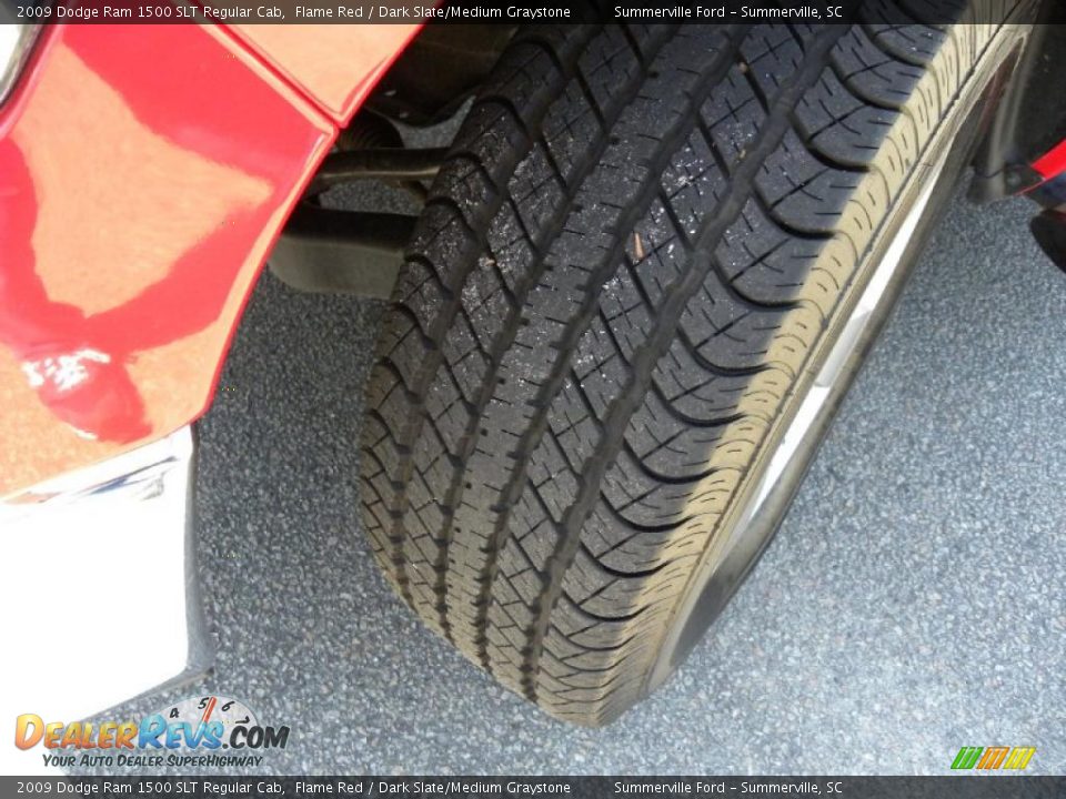 2009 Dodge Ram 1500 SLT Regular Cab Flame Red / Dark Slate/Medium Graystone Photo #14