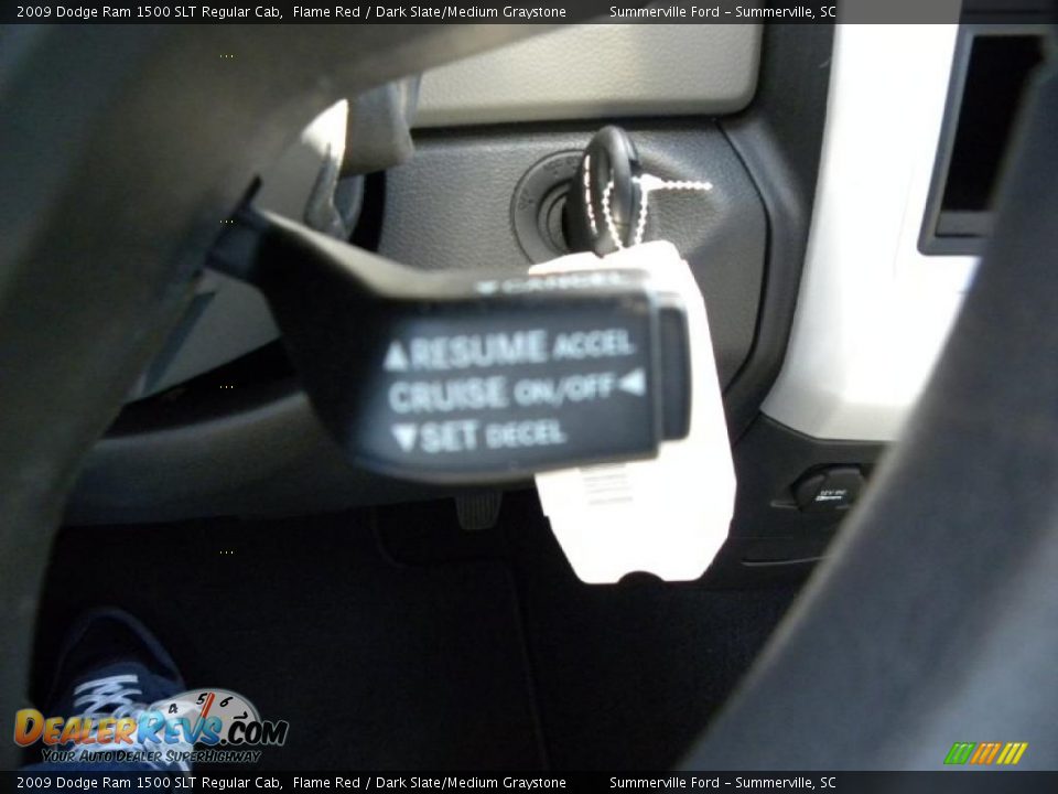 2009 Dodge Ram 1500 SLT Regular Cab Flame Red / Dark Slate/Medium Graystone Photo #18