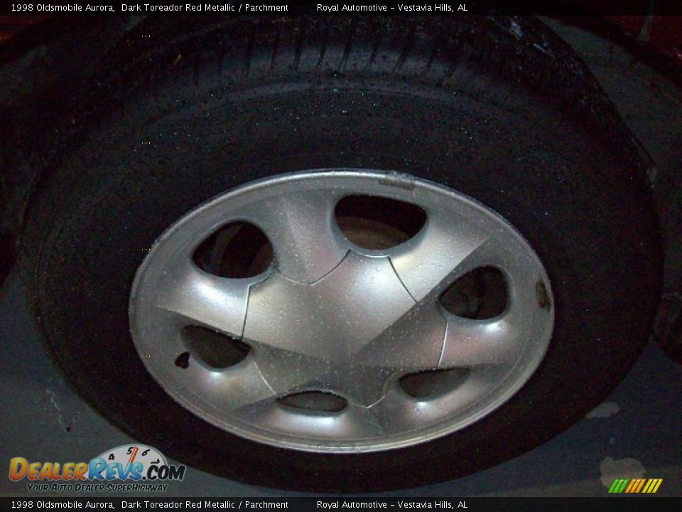 1998 Oldsmobile Aurora Dark Toreador Red Metallic / Parchment Photo #7