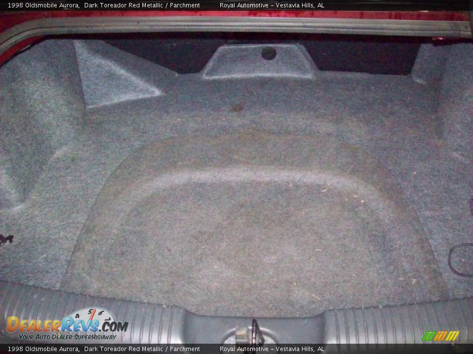 1998 Oldsmobile Aurora Dark Toreador Red Metallic / Parchment Photo #22