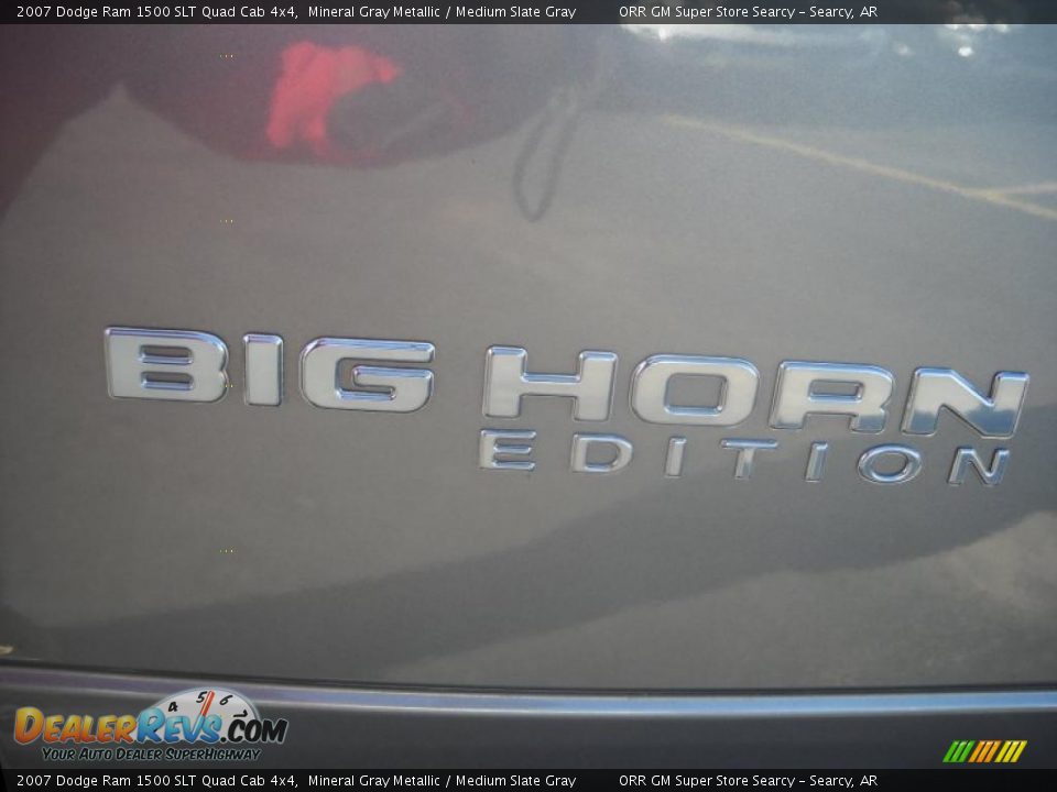 2007 Dodge Ram 1500 SLT Quad Cab 4x4 Mineral Gray Metallic / Medium Slate Gray Photo #16