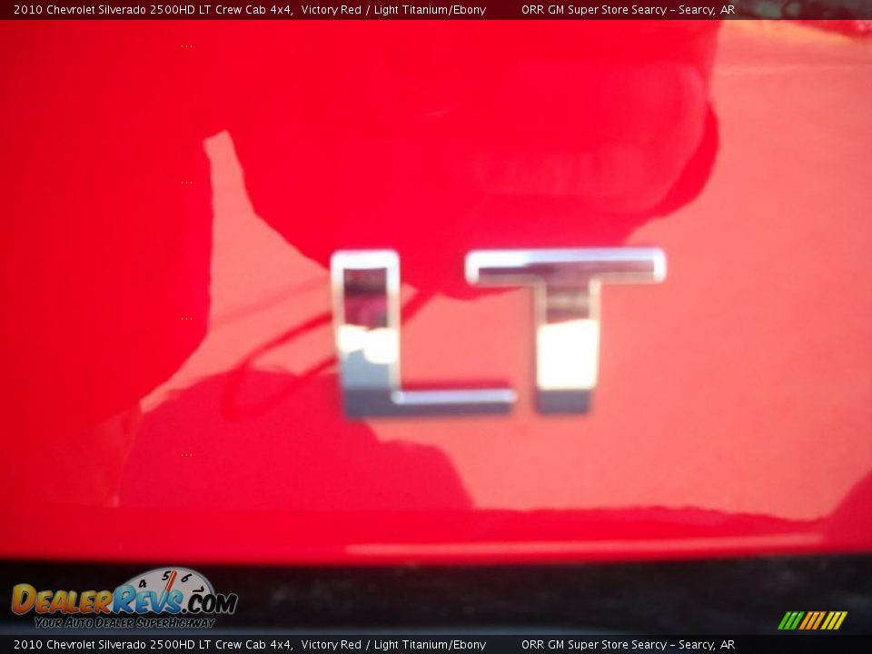 2010 Chevrolet Silverado 2500HD LT Crew Cab 4x4 Victory Red / Light Titanium/Ebony Photo #3