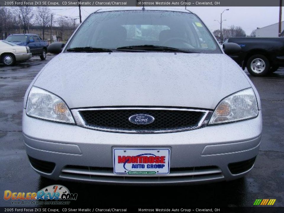 2005 Ford Focus ZX3 SE Coupe CD Silver Metallic / Charcoal/Charcoal Photo #8