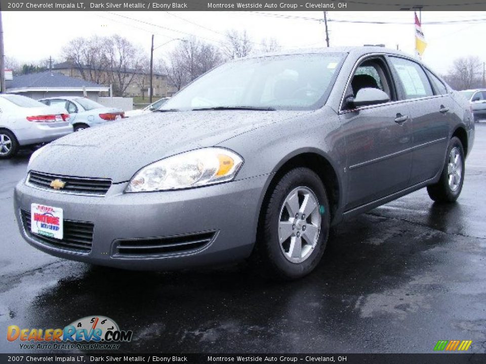 2007 Chevrolet Impala LT Dark Silver Metallic / Ebony Black Photo #1