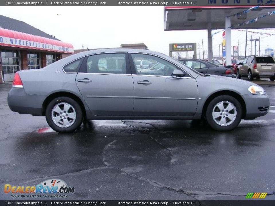 2007 Chevrolet Impala LT Dark Silver Metallic / Ebony Black Photo #6