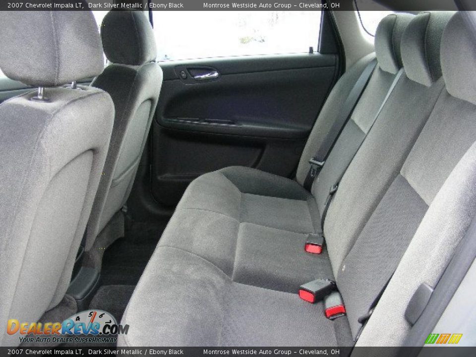 2007 Chevrolet Impala LT Dark Silver Metallic / Ebony Black Photo #11