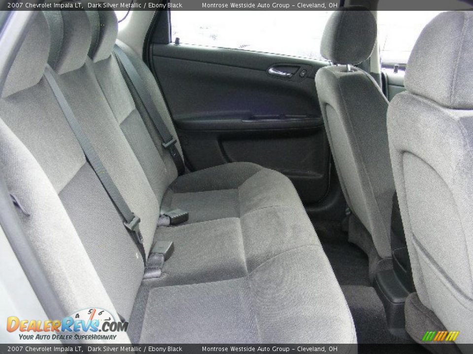 2007 Chevrolet Impala LT Dark Silver Metallic / Ebony Black Photo #12