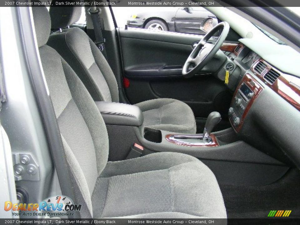 2007 Chevrolet Impala LT Dark Silver Metallic / Ebony Black Photo #13