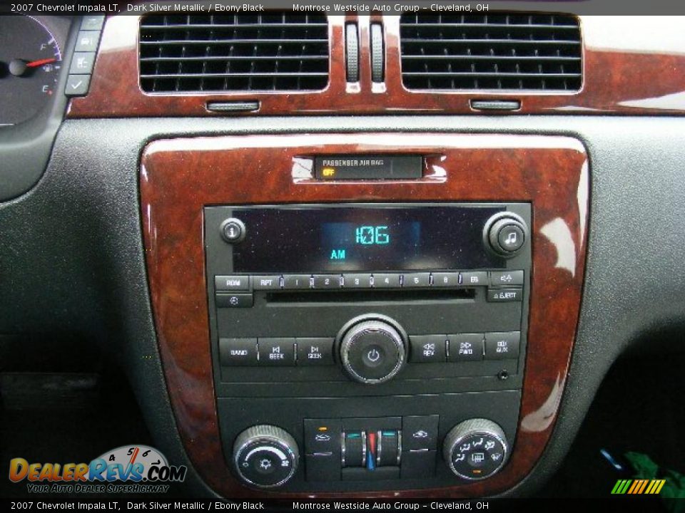 2007 Chevrolet Impala LT Dark Silver Metallic / Ebony Black Photo #19