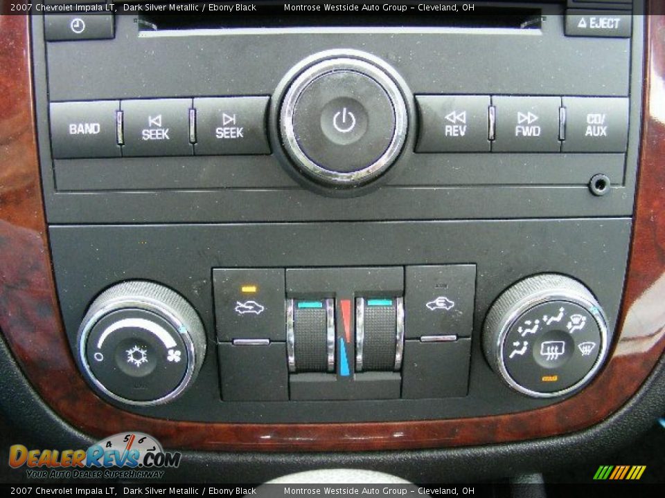 2007 Chevrolet Impala LT Dark Silver Metallic / Ebony Black Photo #21