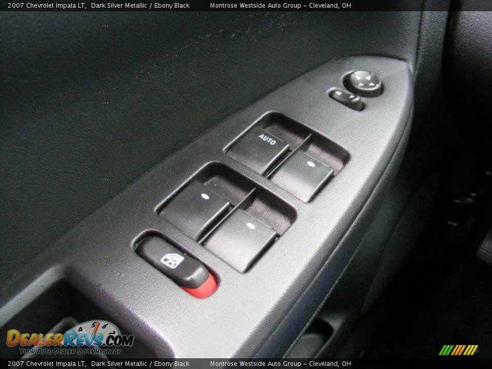 2007 Chevrolet Impala LT Dark Silver Metallic / Ebony Black Photo #23