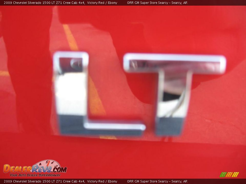 2009 Chevrolet Silverado 1500 LT Z71 Crew Cab 4x4 Victory Red / Ebony Photo #19
