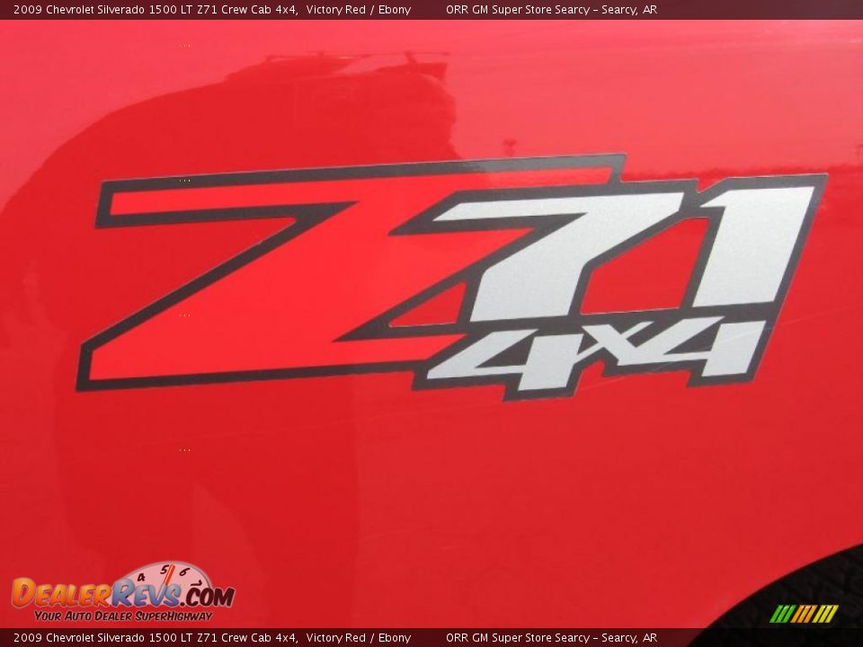 2009 Chevrolet Silverado 1500 LT Z71 Crew Cab 4x4 Victory Red / Ebony Photo #21