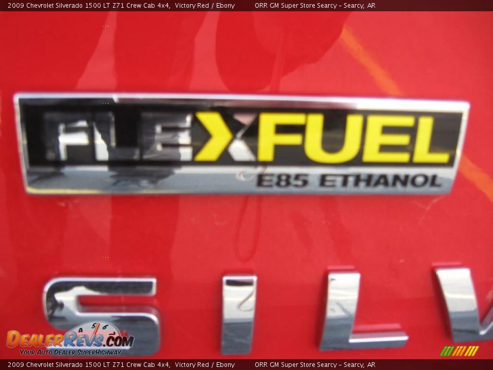 2009 Chevrolet Silverado 1500 LT Z71 Crew Cab 4x4 Victory Red / Ebony Photo #24