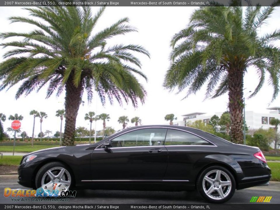 2007 Mercedes-Benz CL 550 designo Mocha Black / Sahara Biege Photo #1