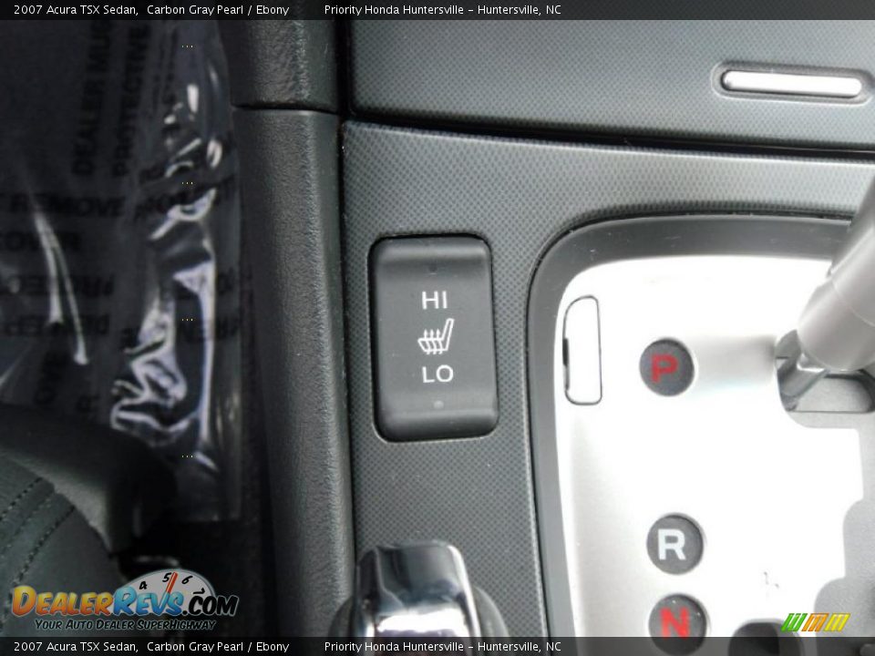 2007 Acura TSX Sedan Carbon Gray Pearl / Ebony Photo #13