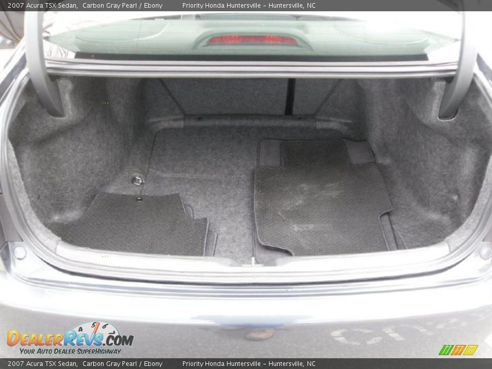 2007 Acura TSX Sedan Carbon Gray Pearl / Ebony Photo #20