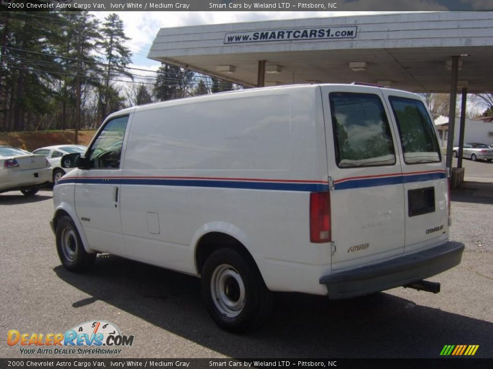 2000 Chevrolet Astro Cargo Van Ivory White / Medium Gray Photo #7