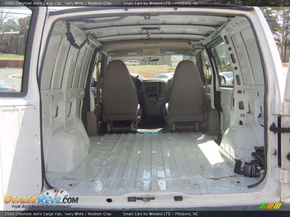 2000 Chevrolet Astro Cargo Van Ivory White / Medium Gray Photo #9