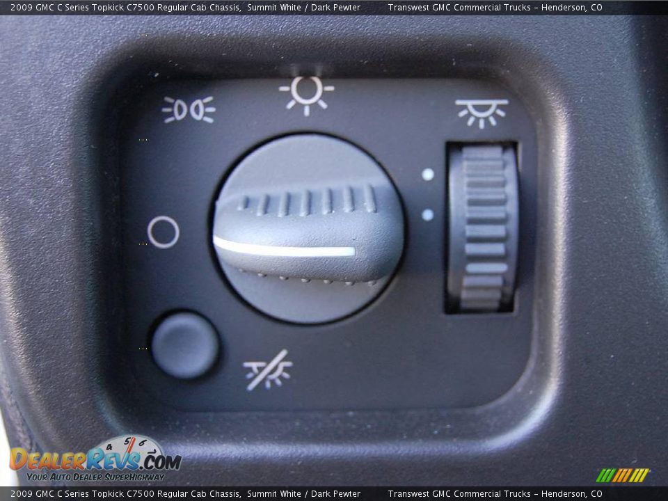 2009 GMC C Series Topkick C7500 Regular Cab Chassis Summit White / Dark Pewter Photo #22
