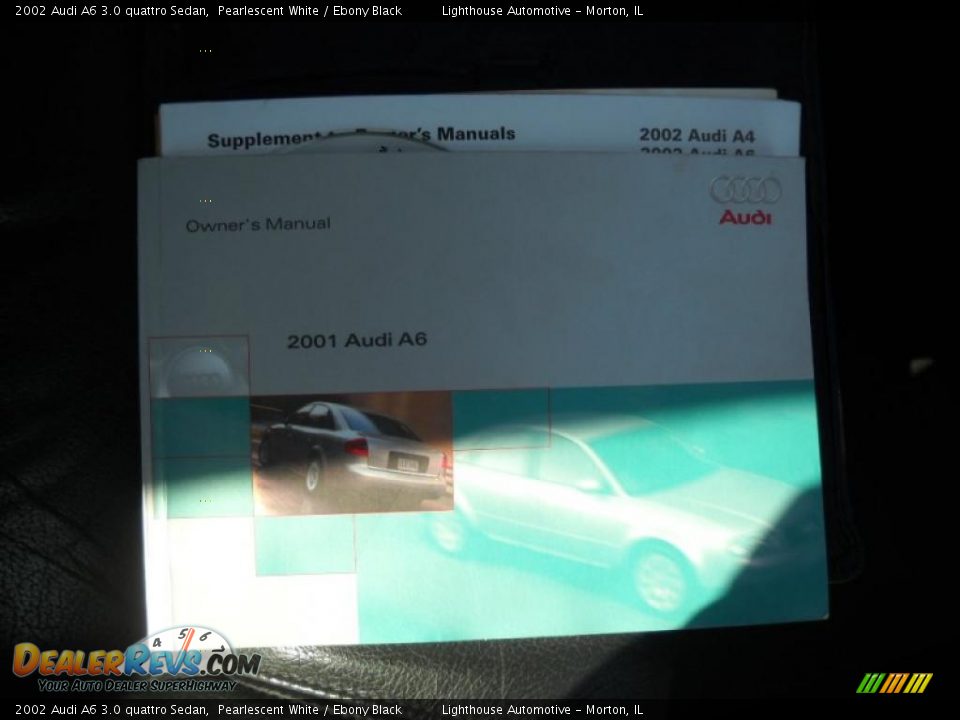2002 Audi A6 3.0 quattro Sedan Pearlescent White / Ebony Black Photo #27