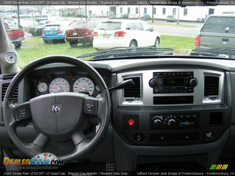 2006 Dodge Ram 1500 SRT-10 Quad Cab Mineral Gray Metallic / Medium Slate Gray Photo #11