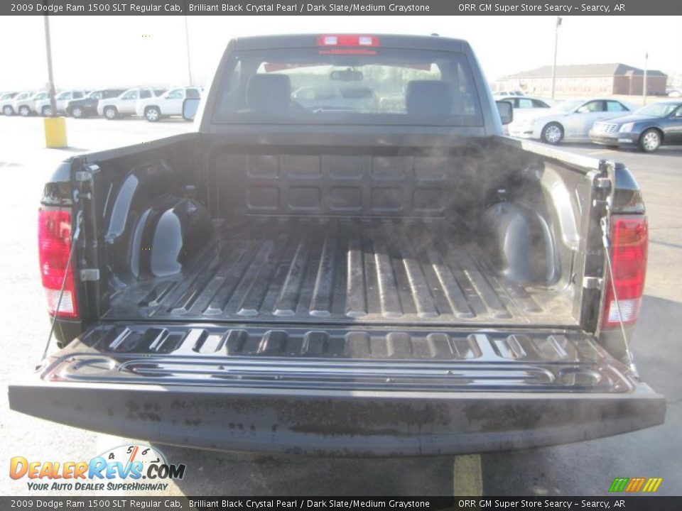 2009 Dodge Ram 1500 SLT Regular Cab Brilliant Black Crystal Pearl / Dark Slate/Medium Graystone Photo #13