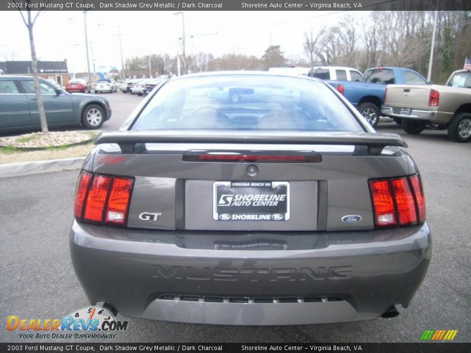 2003 Ford Mustang GT Coupe Dark Shadow Grey Metallic / Dark Charcoal Photo #3