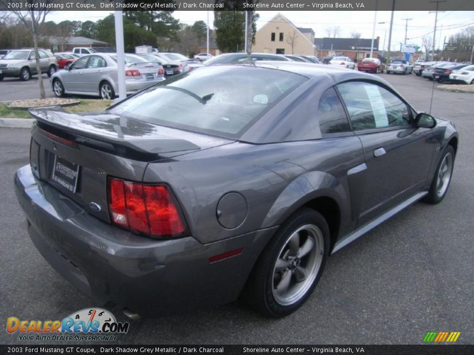 2003 Ford Mustang GT Coupe Dark Shadow Grey Metallic / Dark Charcoal Photo #4