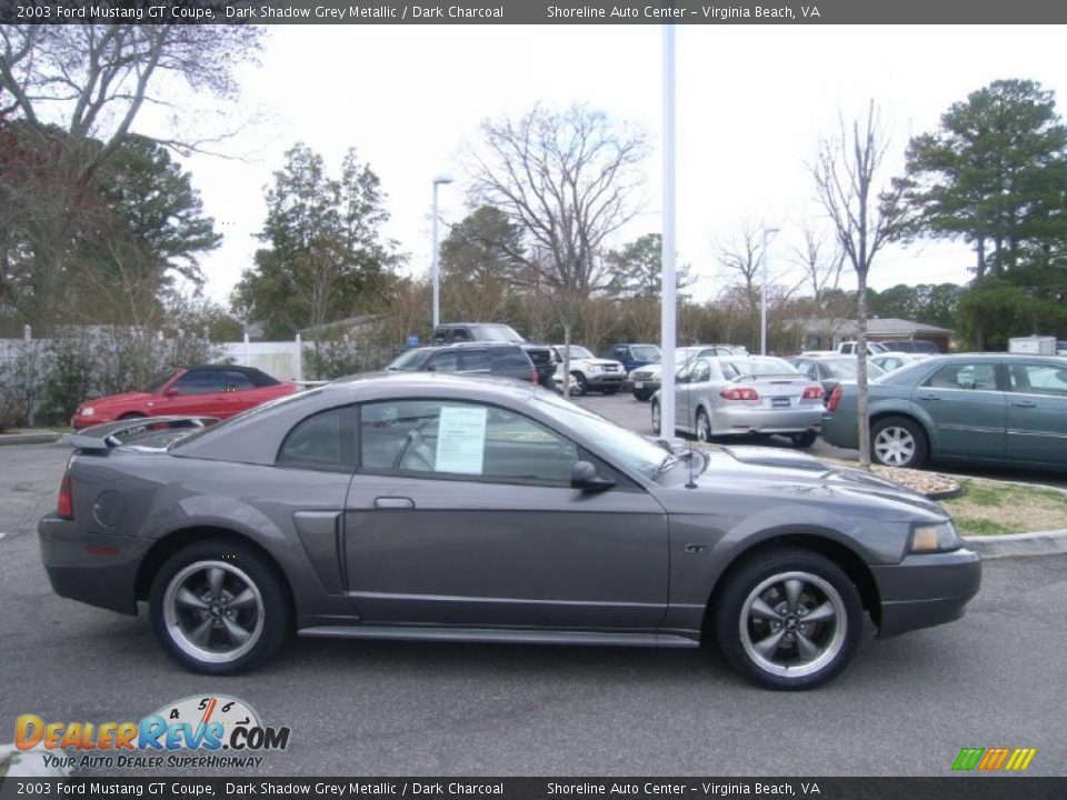 2003 Ford Mustang GT Coupe Dark Shadow Grey Metallic / Dark Charcoal Photo #5