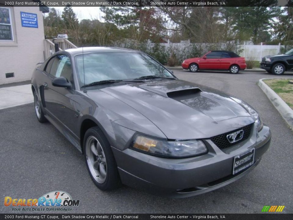 2003 Ford Mustang GT Coupe Dark Shadow Grey Metallic / Dark Charcoal Photo #6