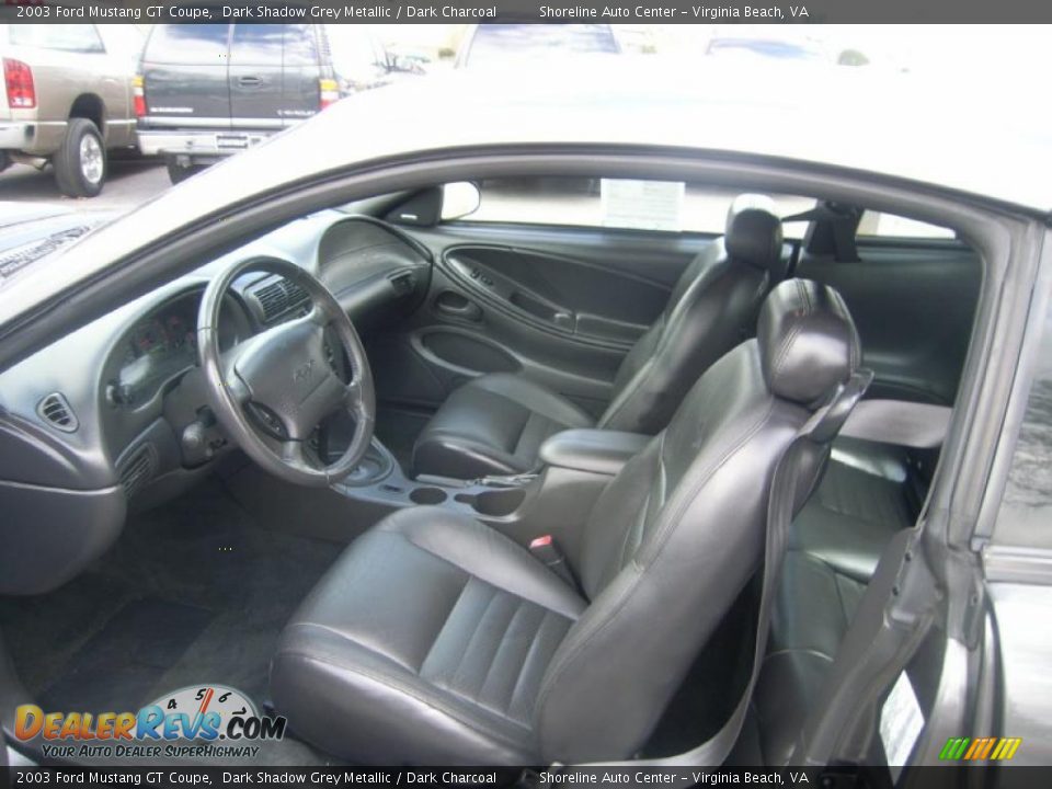 2003 Ford Mustang GT Coupe Dark Shadow Grey Metallic / Dark Charcoal Photo #12