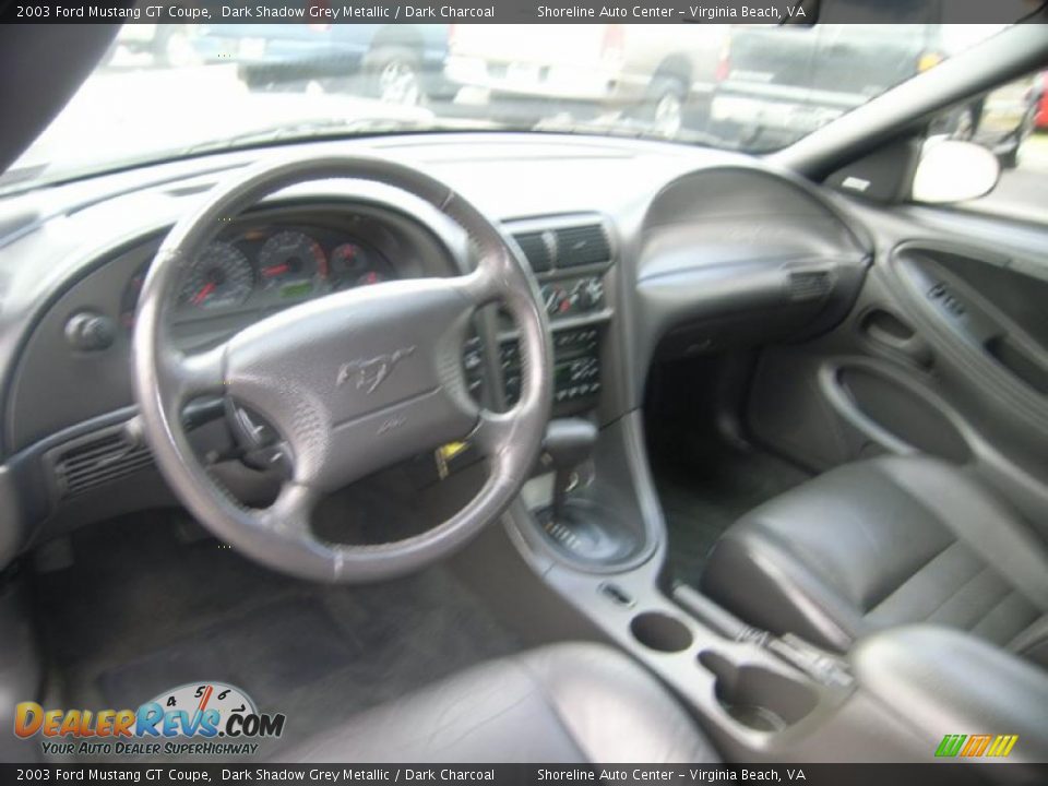 2003 Ford Mustang GT Coupe Dark Shadow Grey Metallic / Dark Charcoal Photo #13
