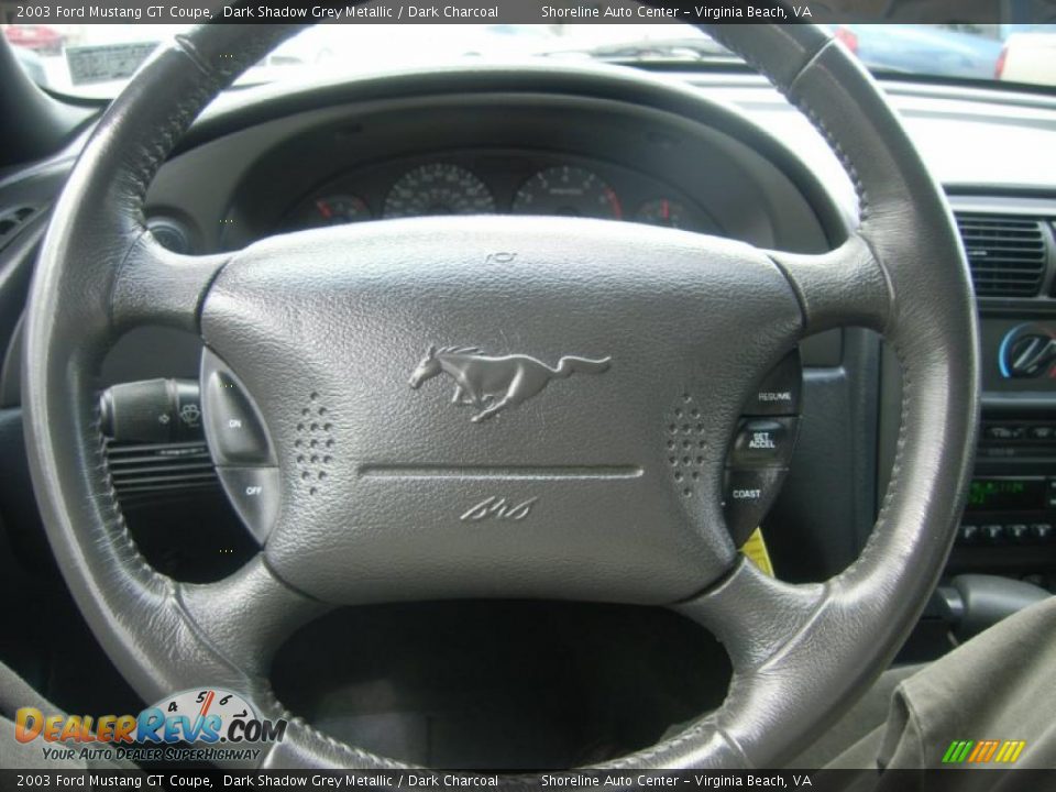 2003 Ford Mustang GT Coupe Dark Shadow Grey Metallic / Dark Charcoal Photo #15
