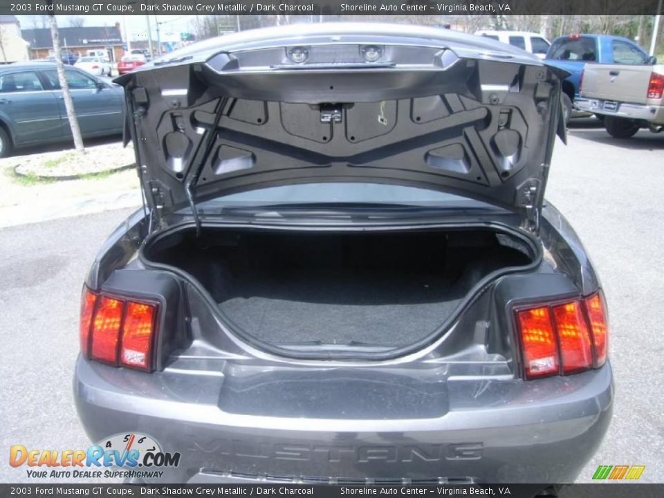 2003 Ford Mustang GT Coupe Dark Shadow Grey Metallic / Dark Charcoal Photo #18