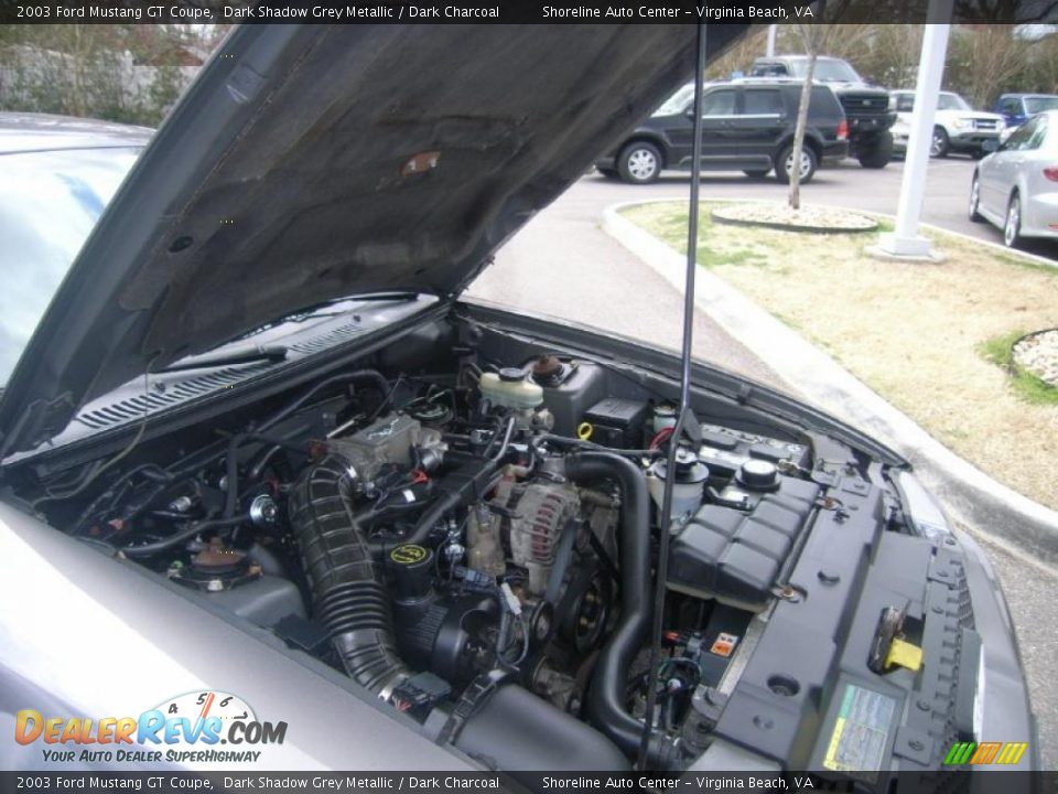 2003 Ford Mustang GT Coupe Dark Shadow Grey Metallic / Dark Charcoal Photo #19