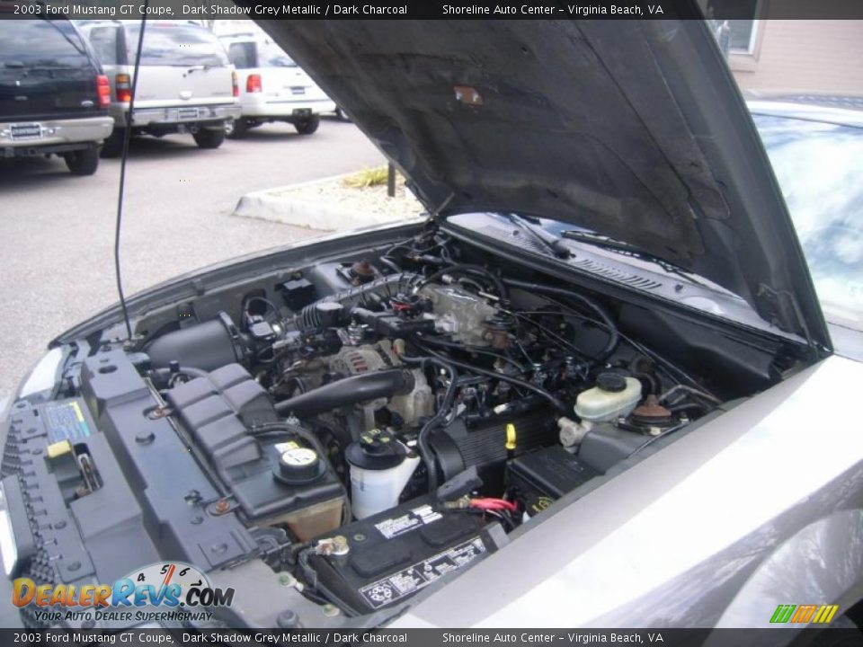 2003 Ford Mustang GT Coupe Dark Shadow Grey Metallic / Dark Charcoal Photo #21